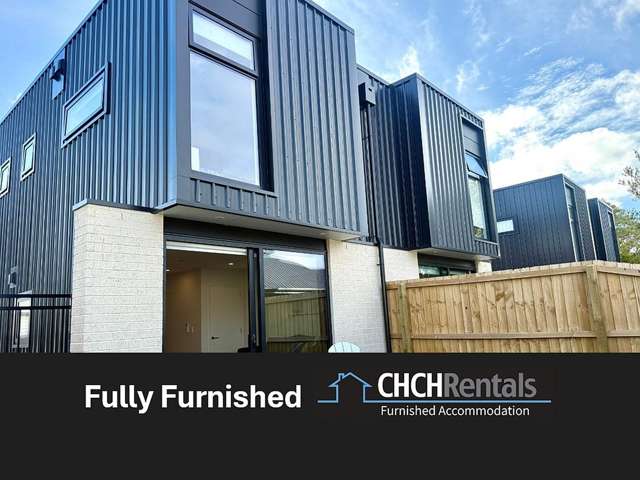 FULLY FURNISHED MODERN STYLISH TOWNHOUSE IN PRIME LOCATION! AVAILABLE NOW! 