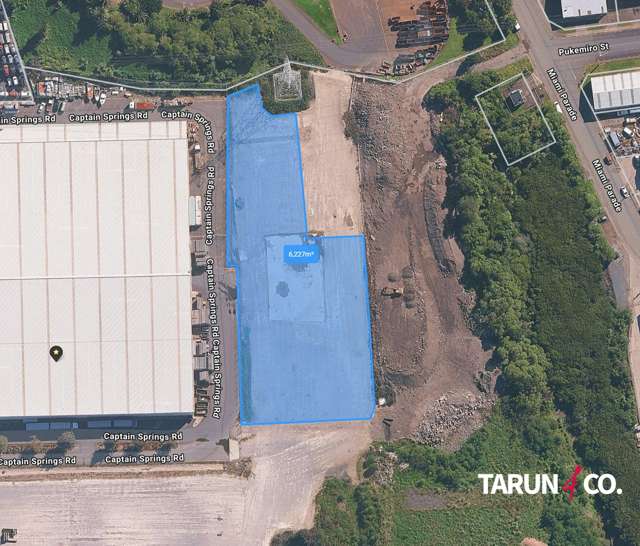 6,200sqm Sealed Hardstand Yard