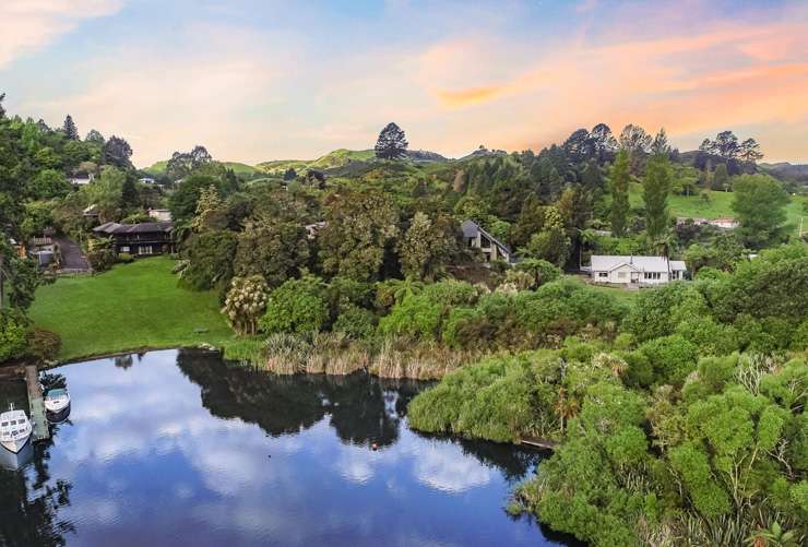 This luxury property on Okere Road, on Lake Rotoiti, Rotorua, fetched around $7m. Photo / Supplied