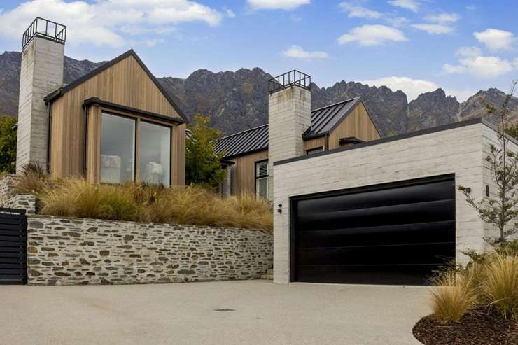 A local buyer snapped up this stylish tiny home beside Willow Pond, in Queenstown’s Jacks Point and has plans to build two houses on the double site. Photo / Supplied