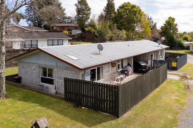 2 x TWO BEDROOM UNITS - TOKOROA