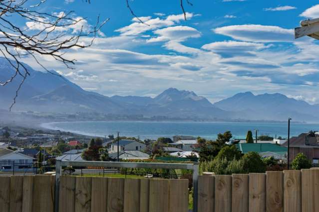 Mountains Behind, Sea In Front