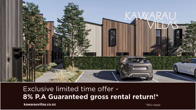 Stage Two at Kawarau Villas - Selling Fast!