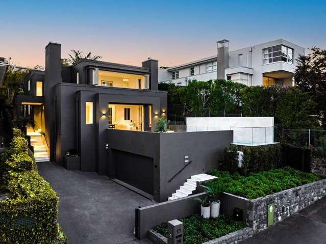 Modern masonry masterpiece on prestigious Ridings