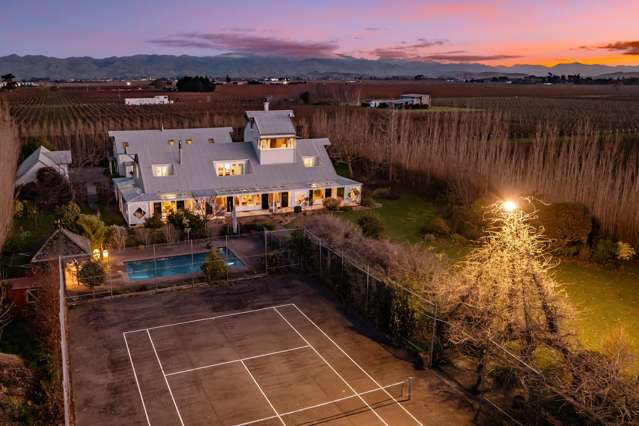 Country home and income