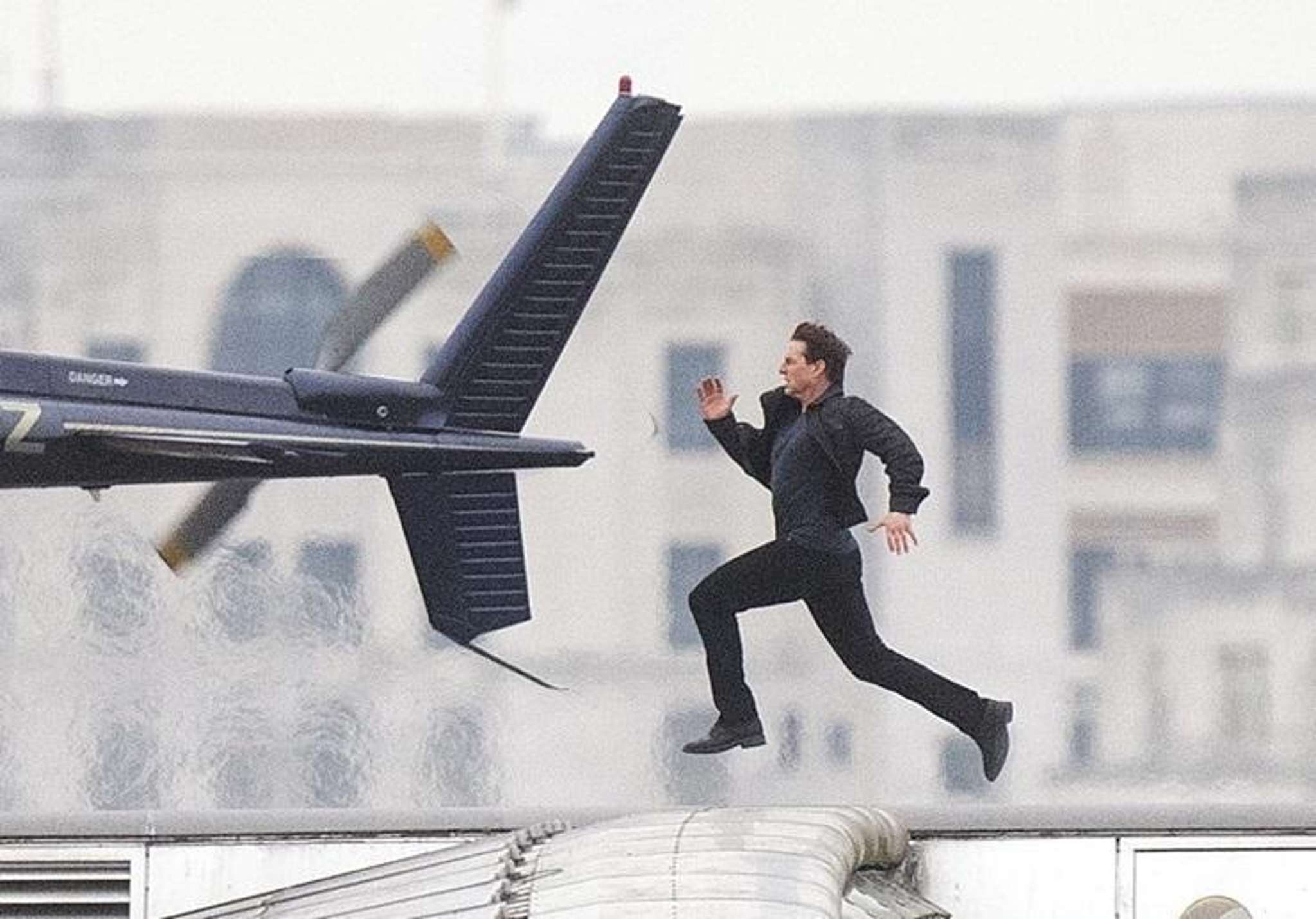 Location Impossible: Paul joins the Tom Cruise school of running