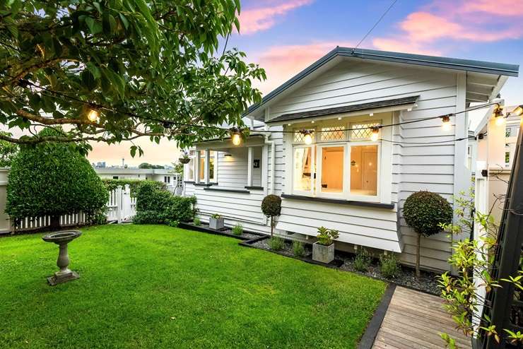 Up for grabs and already attracting buyer attention is a four-bedroom home at 2/37 Nile Road, in Milford, Auckland. Photo / Supplied