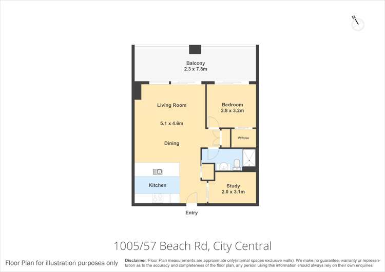 1005/47 Beach Road City Centre_22