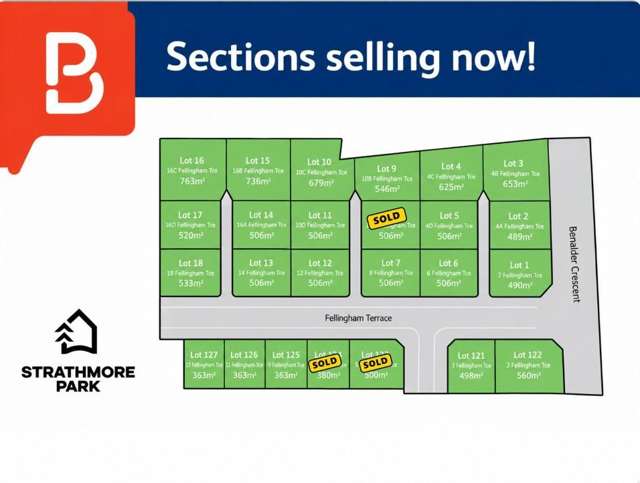 Build new. Live easy. Sections selling now!