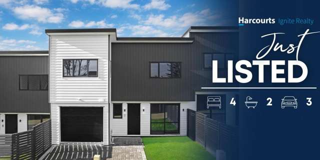 Brand New 4 Bedroom Townhouse