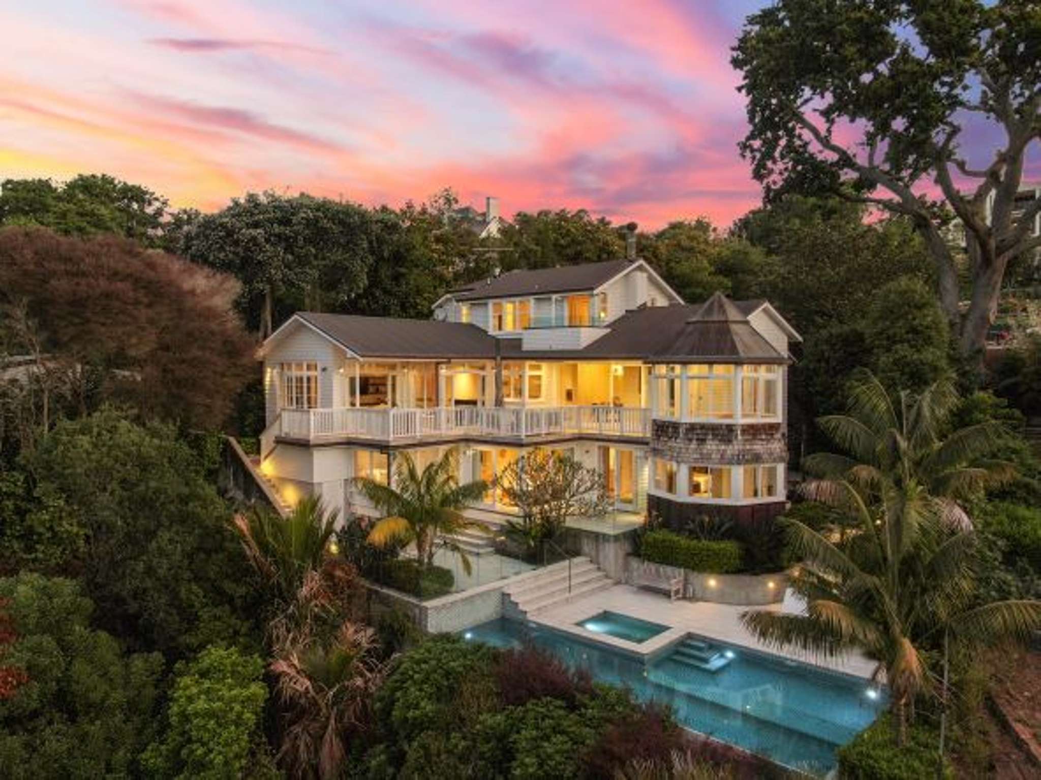 Peace and quiet for this colonial-style home on Remuera’s Orakei Road