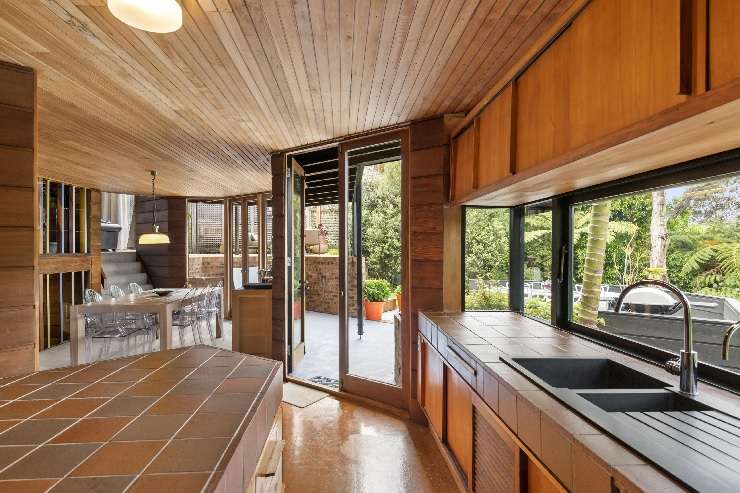 Designed by architect Claude Megson for the Barr Family in 1972, 7 Keretene Place, in Meadowbank, Auckland, is for sale by way of negotiation. Photo / Supplied