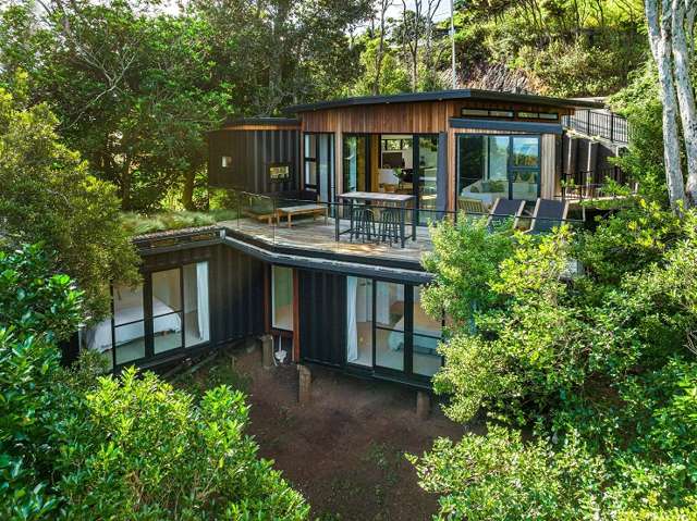 London builder reluctantly selling his Grand Designs container house on Waiheke Island