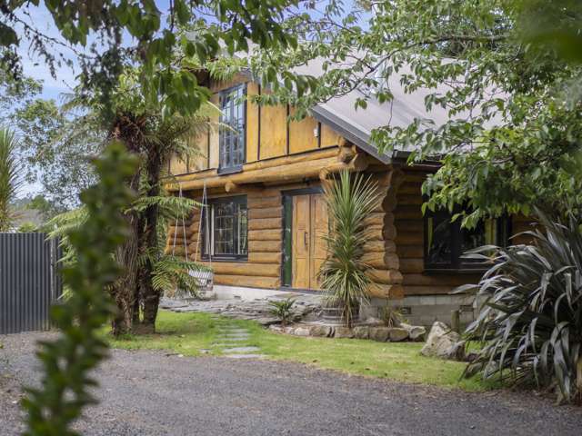 Enchanting log cabin on 1351sqm land