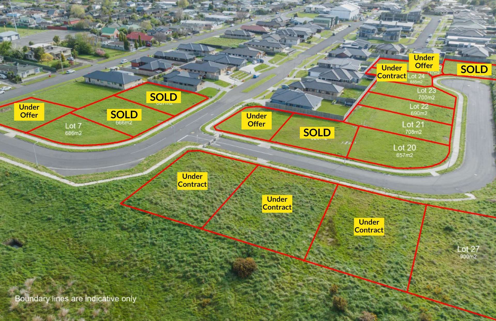 Lots 6-30 Balrickard Way Stage 2 Sections Milson_0