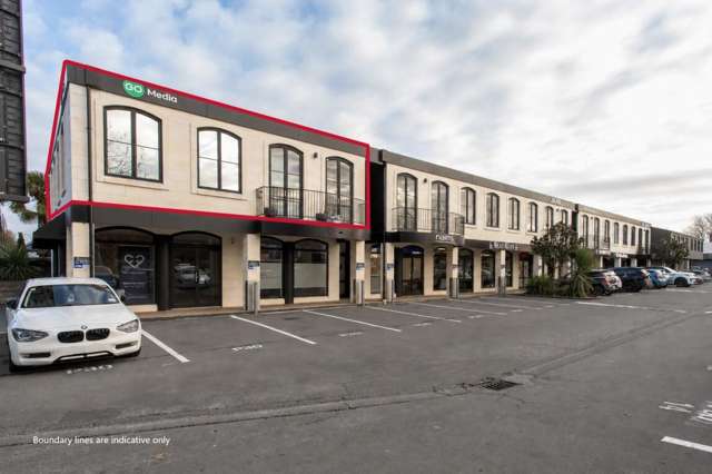 Elevated office on Bealey Avenue