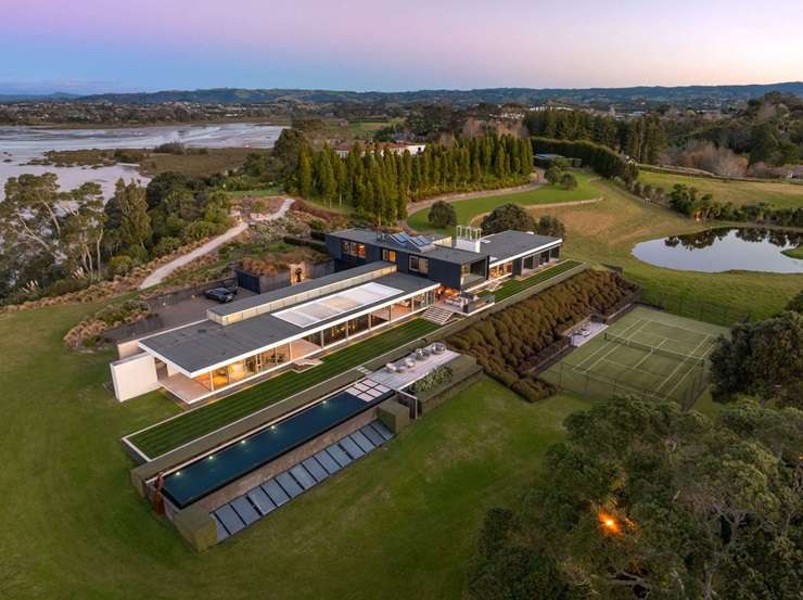 The five-bedroom trophy home on Pahoia Road, in Whakamarama, has been scooped up after several years on the market. Photo / Supplied