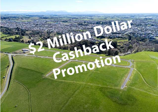 $2 Million Dollar Vendor Cashback Promotion*
