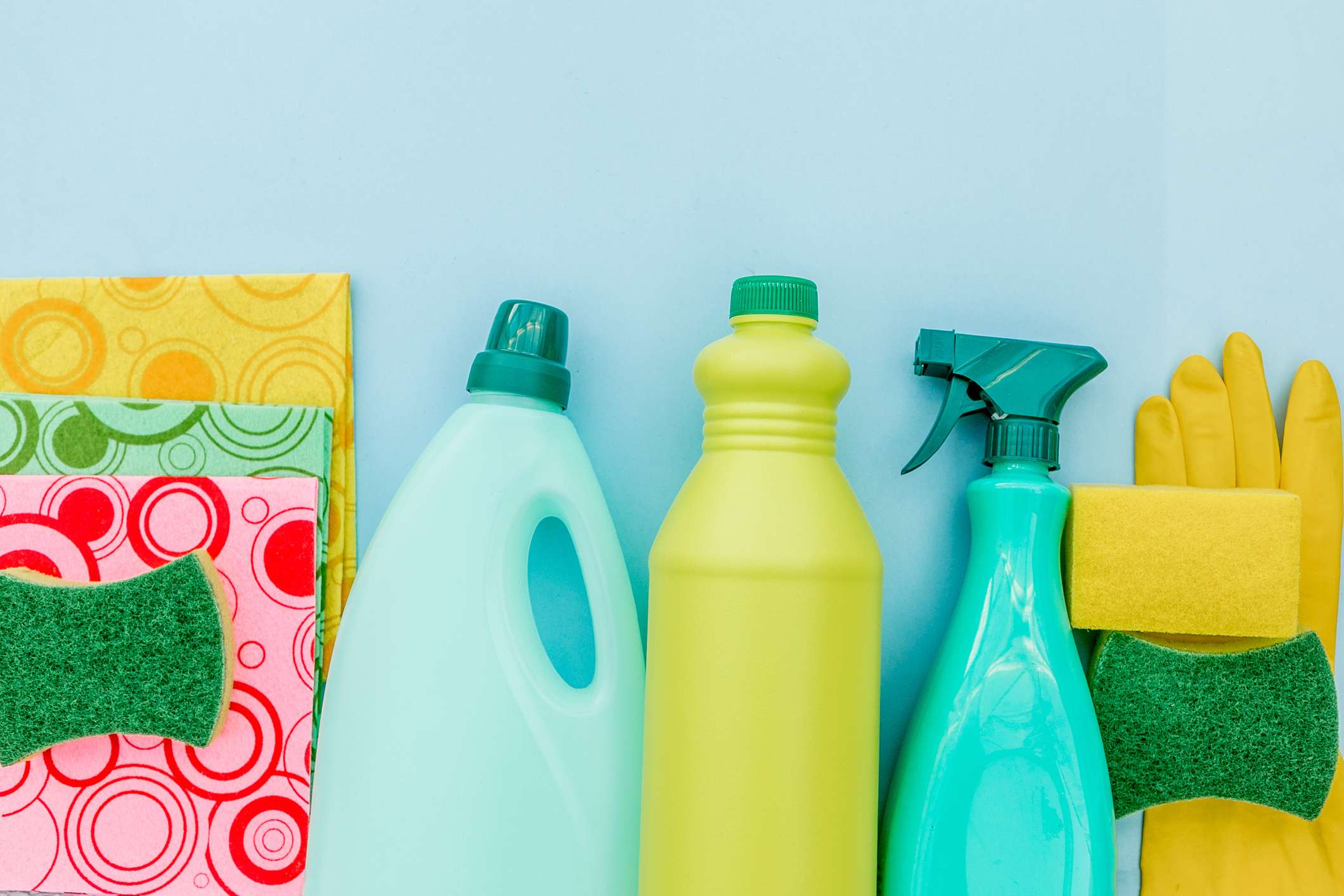 household items for cleaning