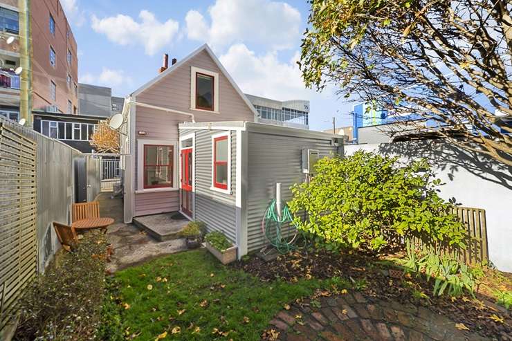 The house on Walter Street, in Te Aro, Wellington, was built in 1892 and is one of the city's original worker cottages. Photo / Supplied