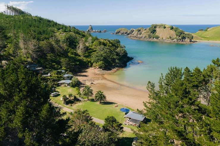 The 433ha estate at Whangaihe Bay, in the Far North, is up for grabs for the first time in over 60 years. Photo / Supplied