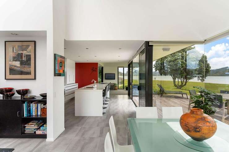 A two-bedroom leasehold bach at 9 Rockell Road, in Whananaki, Whangārei, has a $220,000 price tag. Photo / Supplied