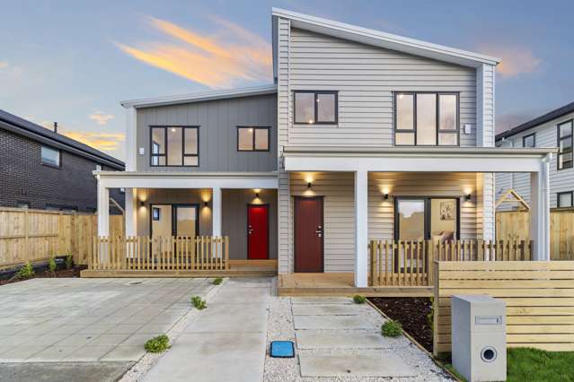 Brand New Four-Bedroom Duplex Facing Reserve