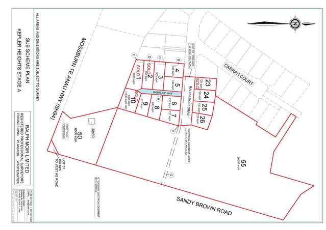 Kepler Heights Sections ( 3 already sold)