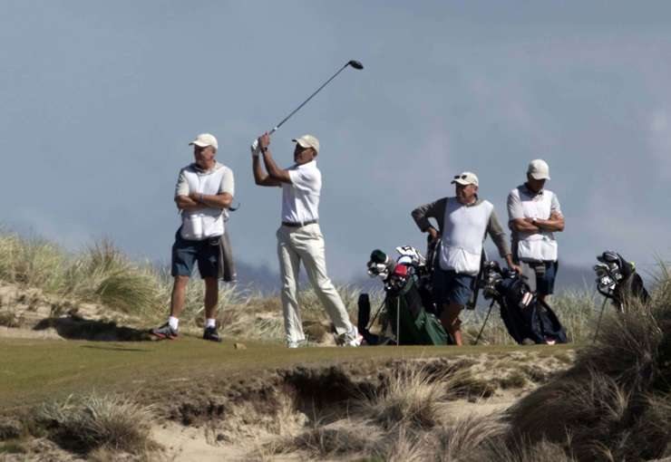 OneRoof's Catherine Smith was checking out luxury resorts at the same time Justin Bieber is rumoured to be having a round of golf at Tara Iti. Video / Ryan Bridge TODAY
