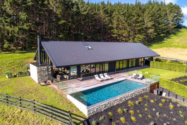 Waiheke lifestyle block with facilities for horses on the market