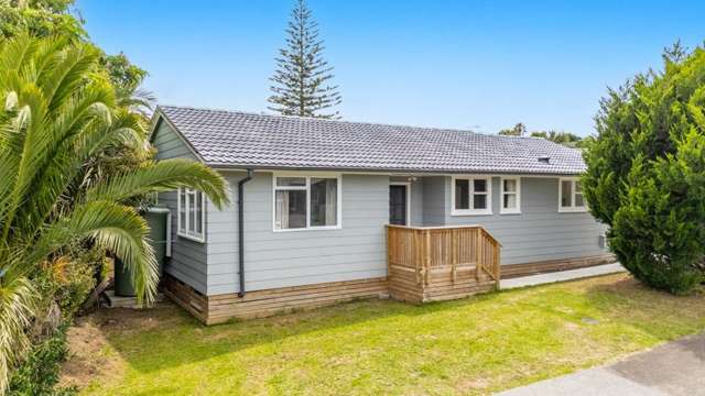 New 4-bedroom home with yard and deck