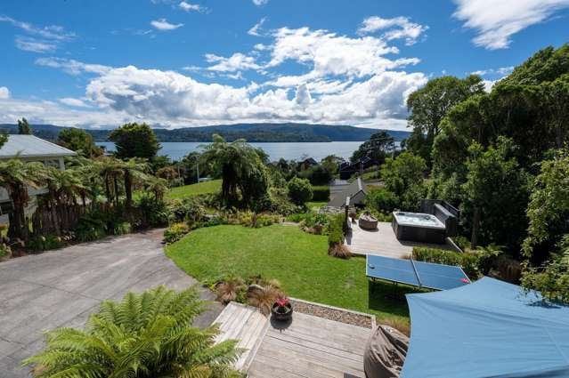 Space for family and fun at Lake Tarawera