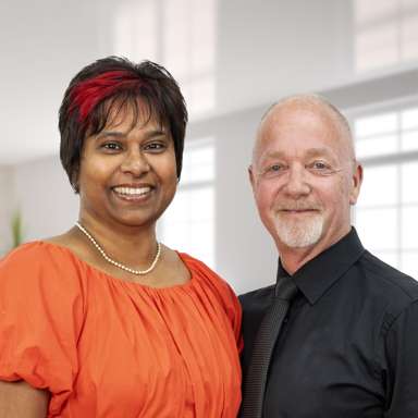 Wayne and Veena Hemingway