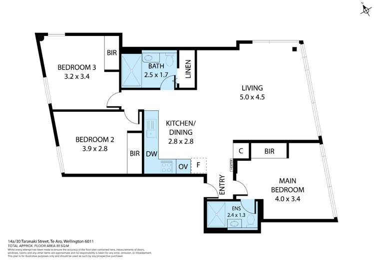 14a/30 Taranaki Street Te Aro_14