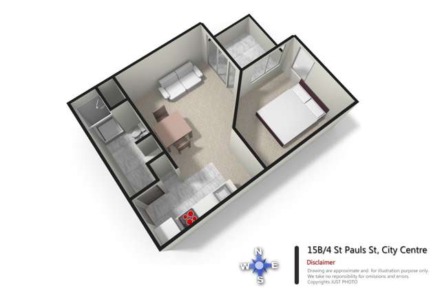 15b/4 Saint Paul Street Auckland Central_4