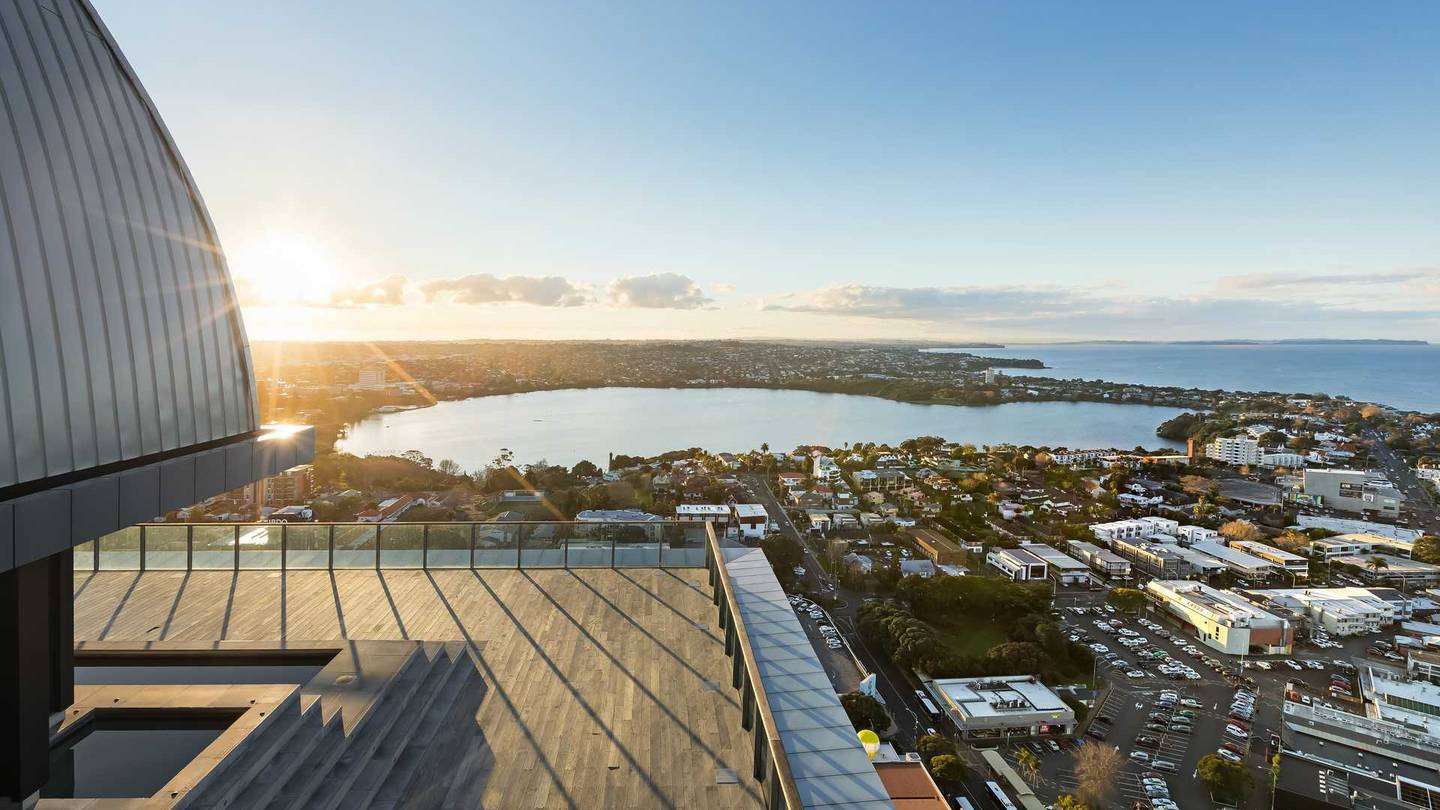 Penthouse of St Marks apartment block, Remuera