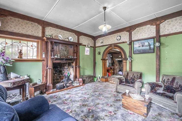 The two-bedroom cottage at 16 Blyth Street, in Woodend, is being sold 