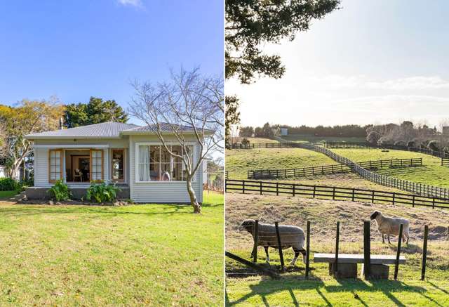 CHARISMATIC HOME + GARAGES, HUGE SHED, & STABLES
