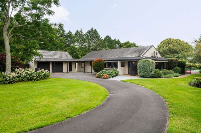 Rare Four-Hectare Tamahere Retreat