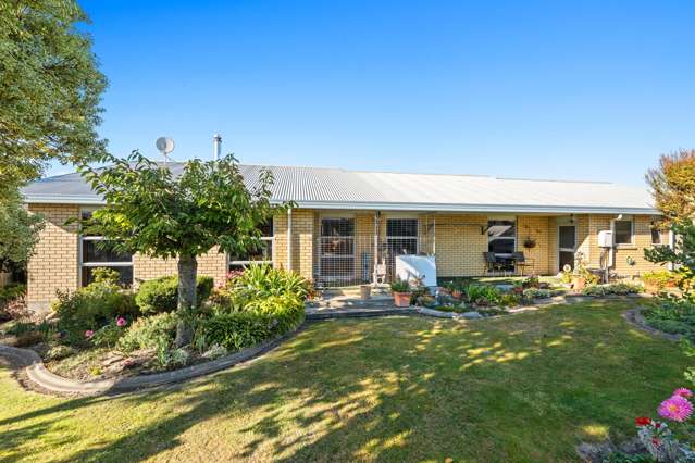 A Private and Practical Brick Home