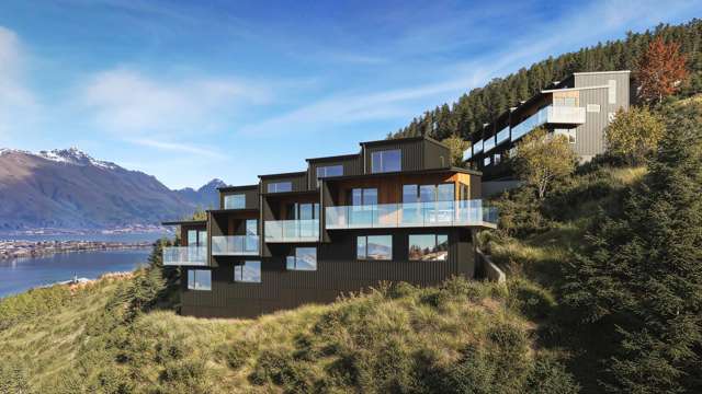 A private retreat, above the lake