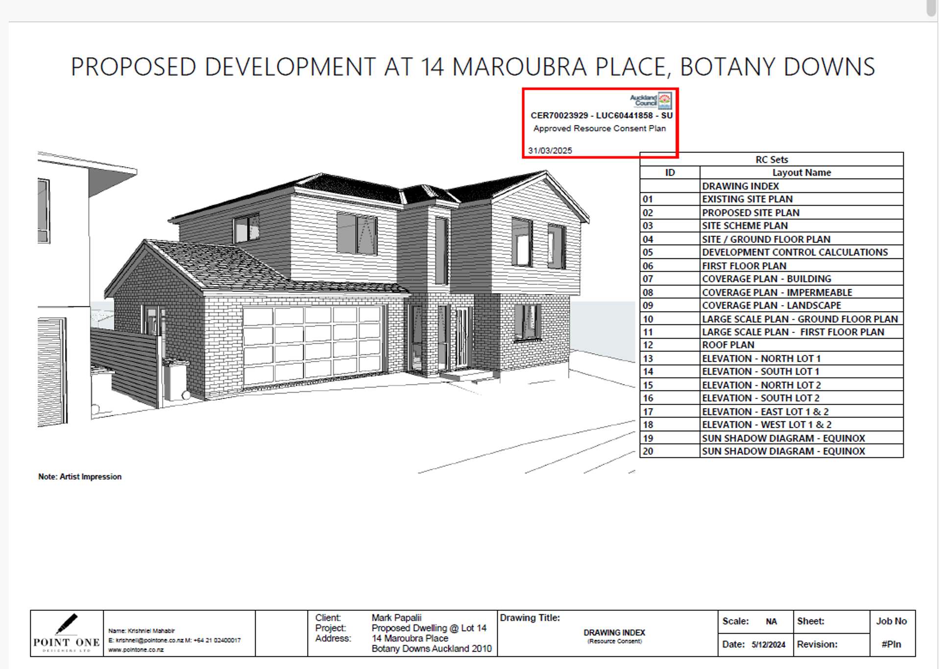 Lot 1/14 Maroubra Place Botany Downs_0