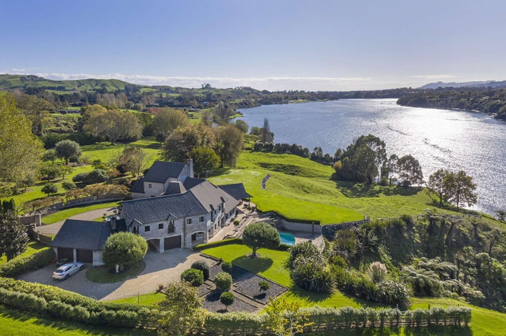 French-inspired chateau at elite rowing spot looking for a buyer with $5.4m to spend