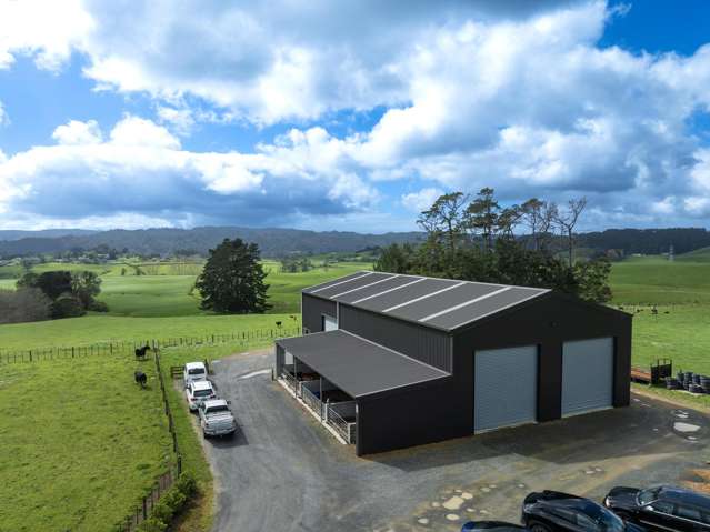 Big shed, big views, Hunua living