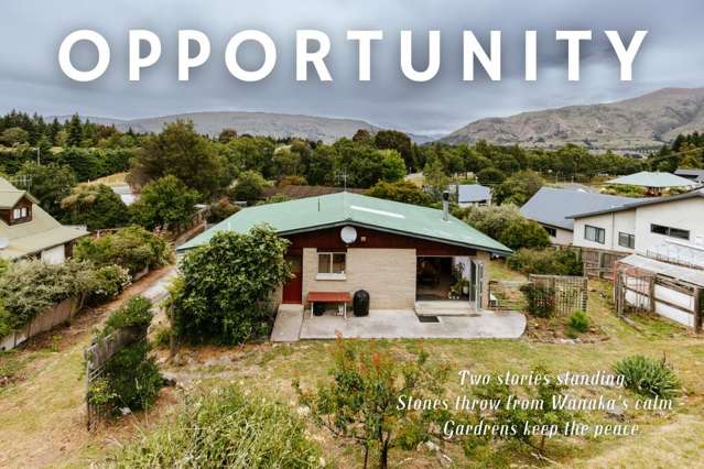 Opportunity, close to town and lake.