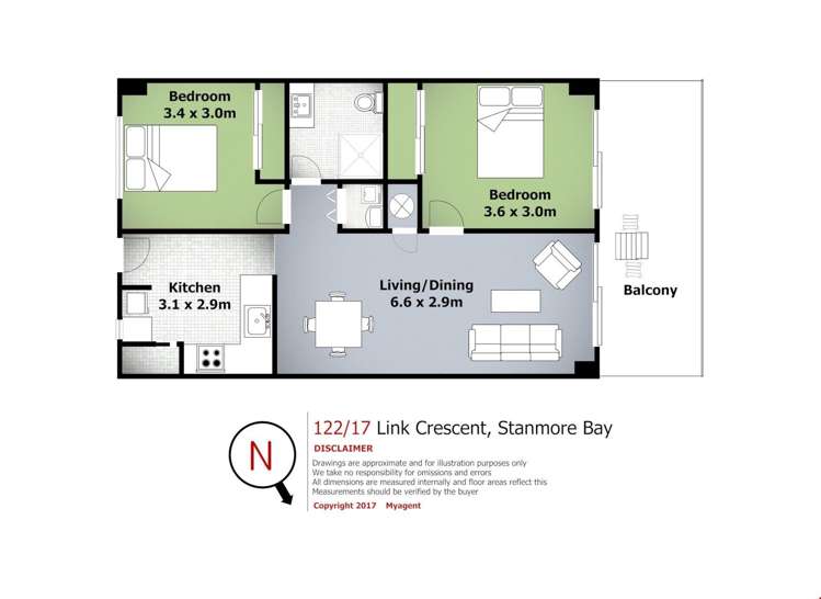 122/17 Link Crescent Stanmore Bay_12