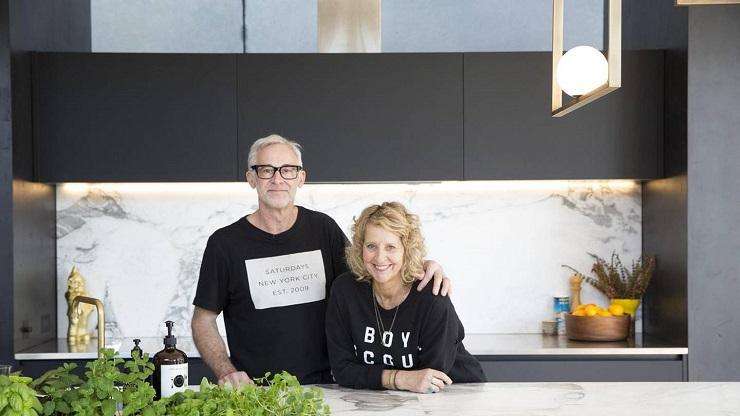 The owners of a stylish villa in Auckland's Ponsonby put their own spin on the sold sticker adorning the real estate sign outside their house. Photo / Supplied