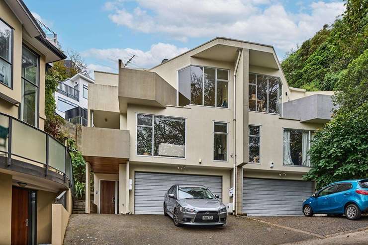 The three-bedroom family home at 7 Bank Road, in Northland, Wellington, is up for grabs for as little as <img. Photo / Supplied