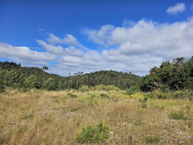 Elevated site with valley views