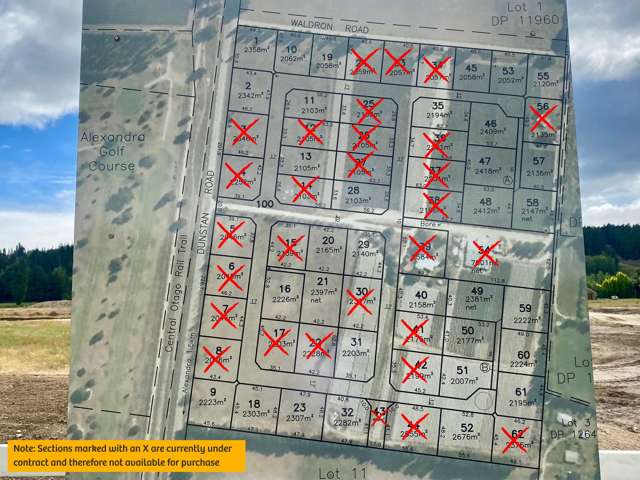 Half-Acre Serviced Blocks, Dunstan Road